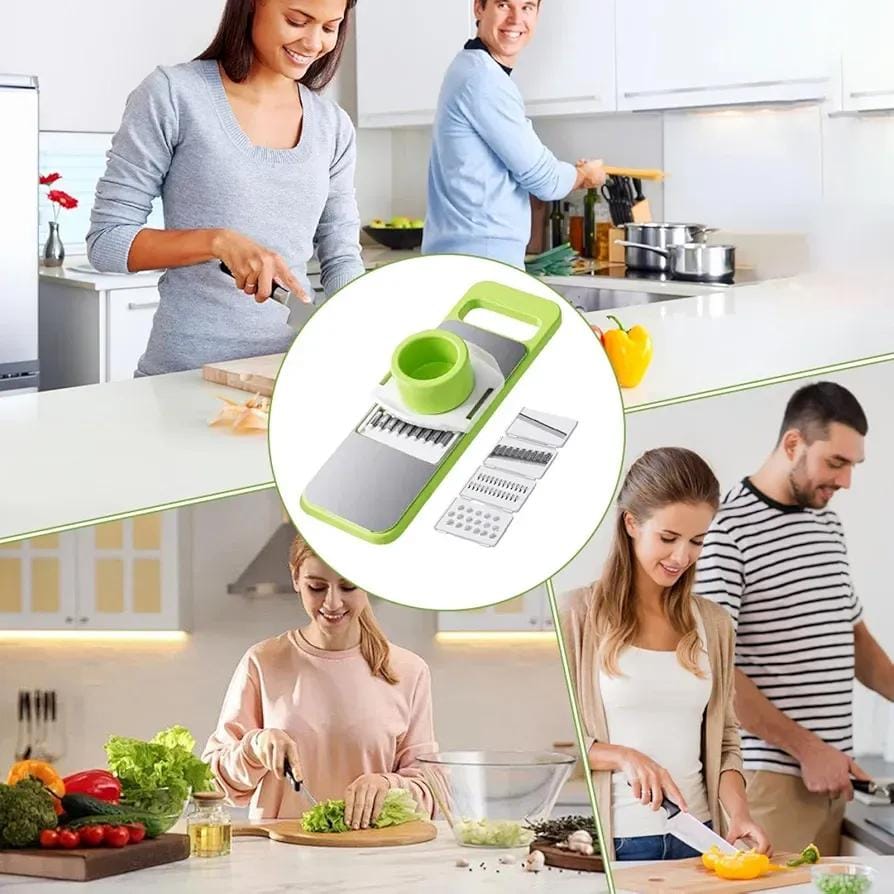 5 in1 Vegetable Slicer Cutter For Perfect Kitchen - Image 7